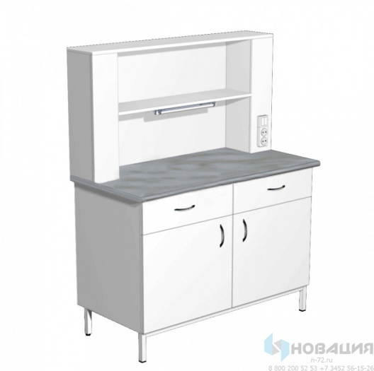 Стол пристенный физический СФ-100
