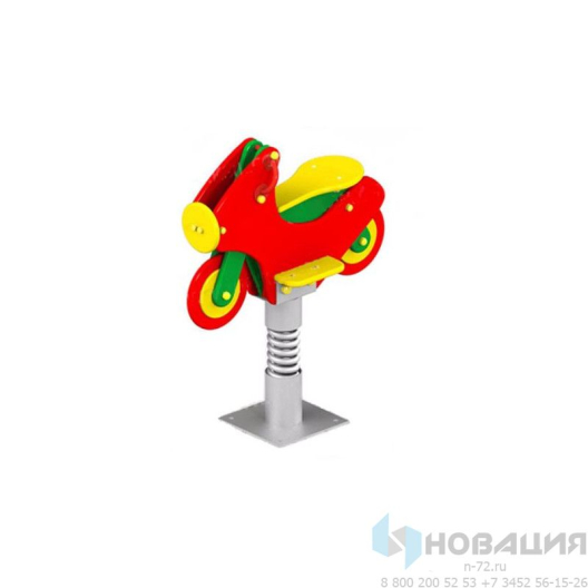 Качалка на пружине Мотоцикл