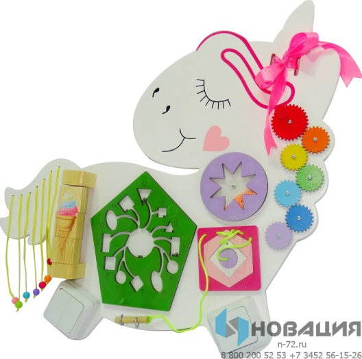Бизиборд Единорожка